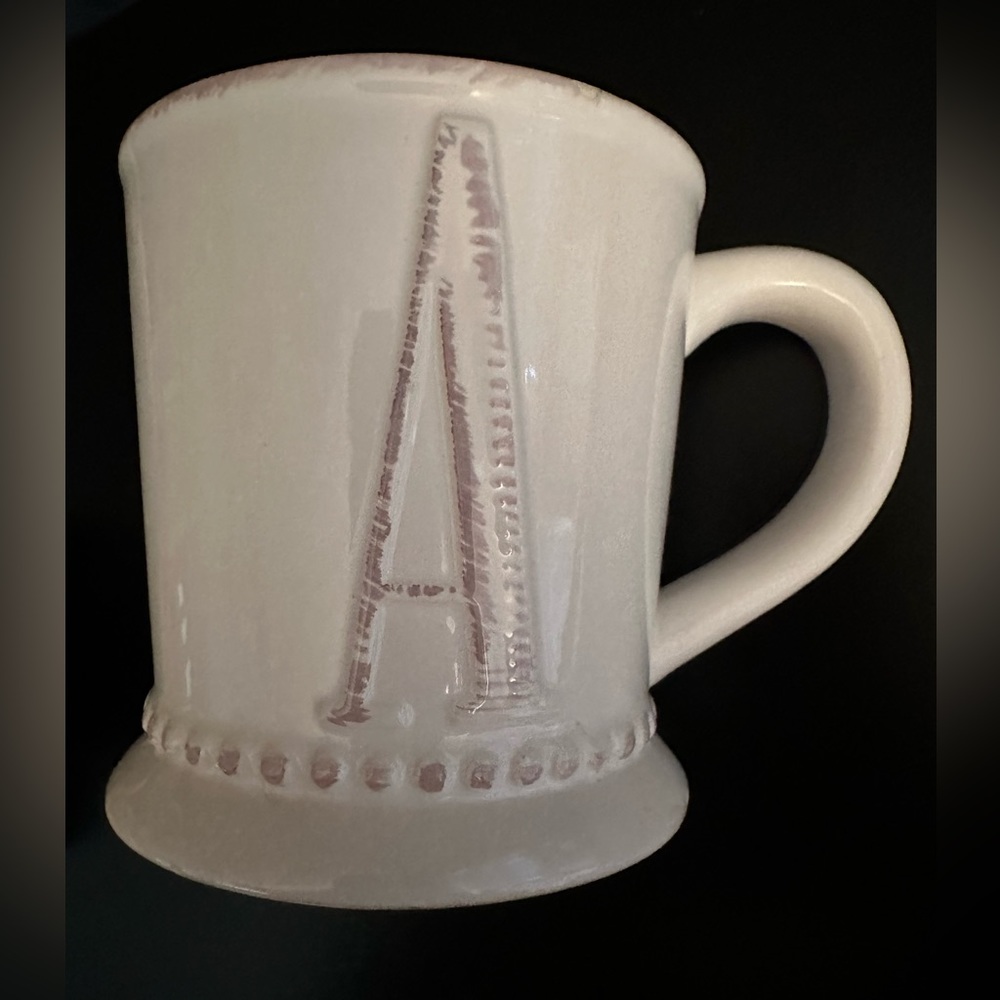 Bianca Letter “A” Mug
